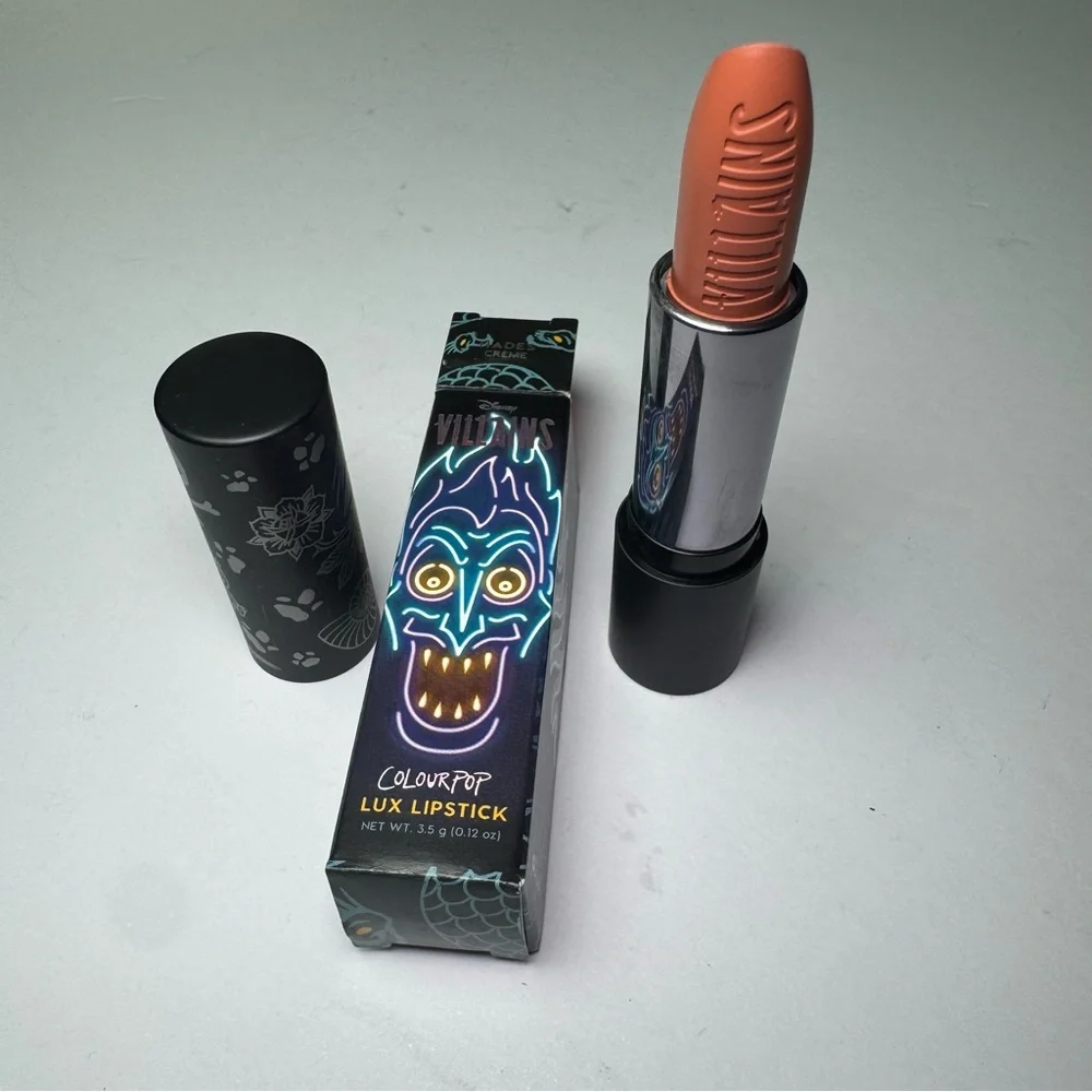 COLOURPOP Disney Villains Misunderstood Luxe Lipstick Set‎ Crème and Matte NEW